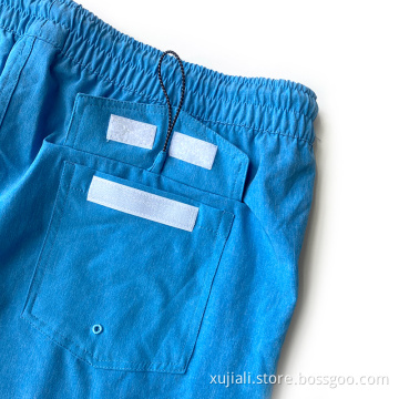 Blue Lightweight Gym Running Men's Training Shorts